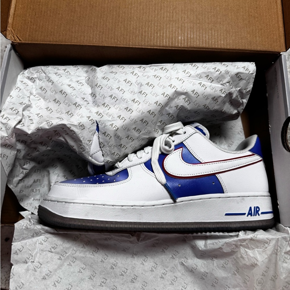 Nike Air Force 1 ‘07 White Pacific Blue